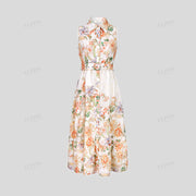 ELLPPIS FLORAL EYELET DRESS