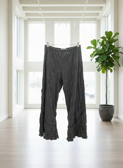 VINE STREET CHARCOAL CRINKLE PANT