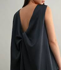 LUVEE TWIST BACK MIDI DRESS