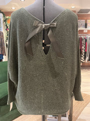 Lookmode Bow Back Sweater