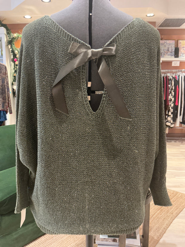 Lookmode Bow Back Sweater