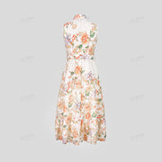 ELLPPIS FLORAL EYELET DRESS