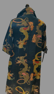 DIZZY LIZZIE NAVY BLUE DRAGON DRESS