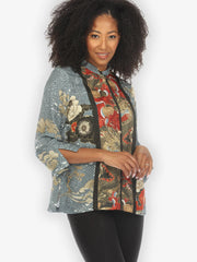 CITRON HAPPY DRAGON SILK TOP