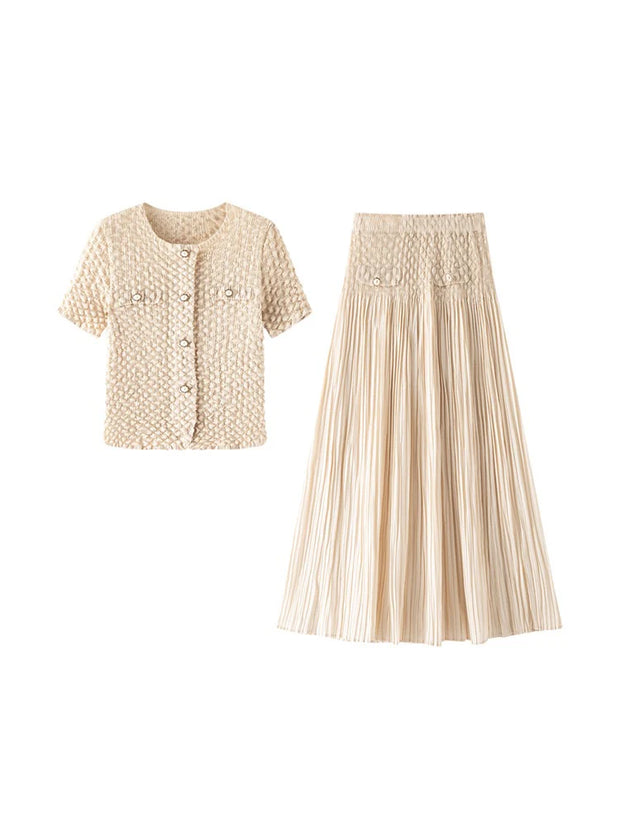 ELLYNDALE PLEATED SKIRT