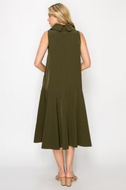 JOH DRESS IN OLIVE
