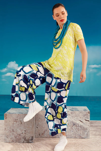 KOZAN CLAY PANT TIE PRINT