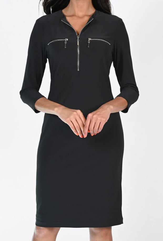 Frank Lyman Black Knit Dress Style # 223004