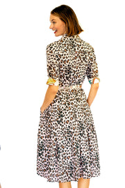 Dizzy Lizzie Cheetah Print Dress Style 663-M301A