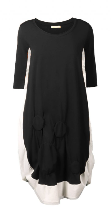 Luukaa Cordelio Dress in Black Style # LUKA22Y0501