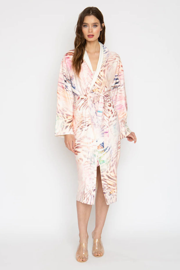 Wrap Up Long Robe Desert Pink style # 121-DSTP