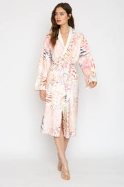 Wrap Up Long Robe Desert Pink style # 121-DSTP