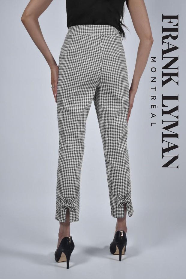 Frank Lyman Black and White Ankle Pant Style# 226396
